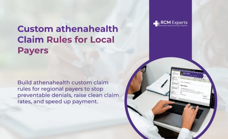 Custom athenahealth Claim Rules for Local Payers