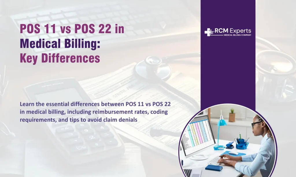 POS 11 vs POS 22 in Medical Billing Key Differences