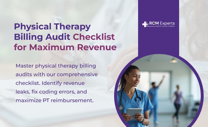 Physical Therapy Billing Audit Checklist for Maximum Revenue
