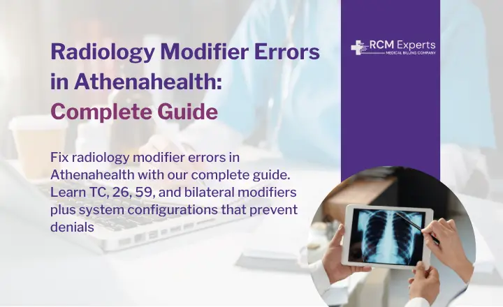 Radiology Modifier Errors in Athenahealth Complete Guide