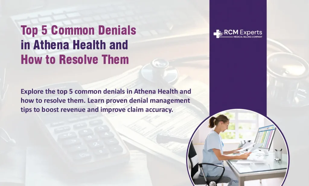 Top 5 common denials in Athena Health and how to resolve them